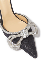 Double Bow Crystal Pumps